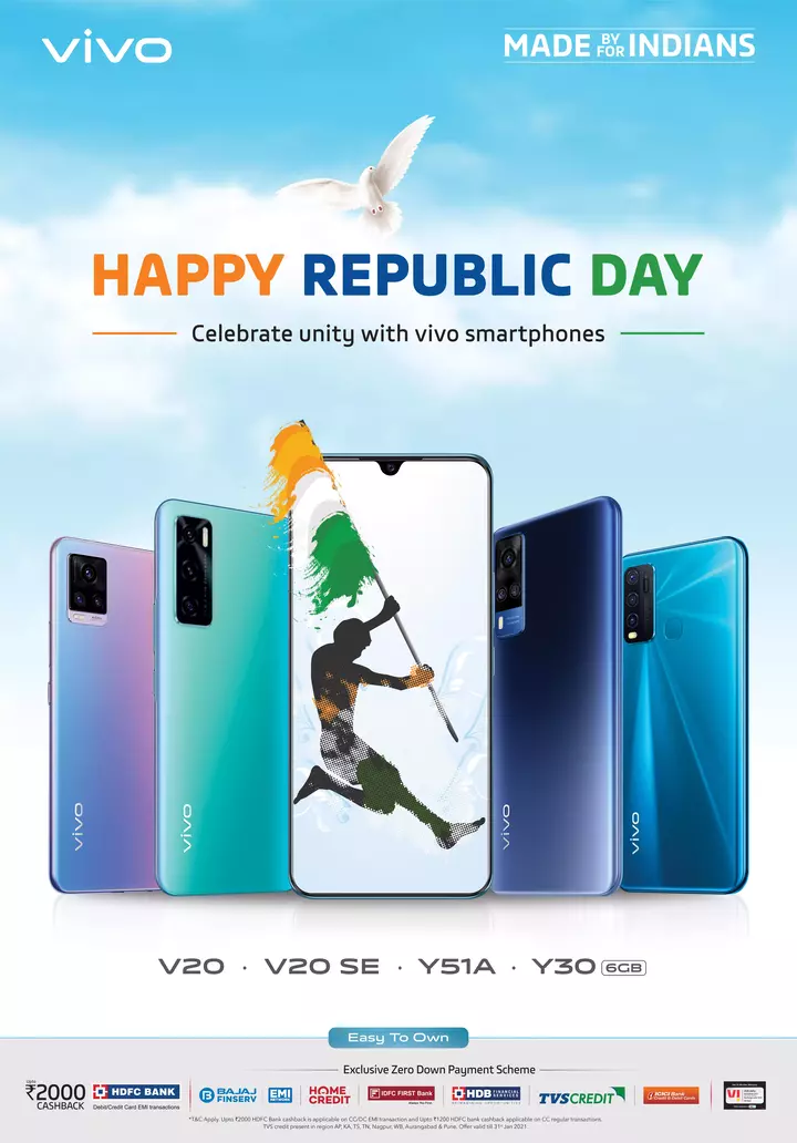 vivo republic day offers india