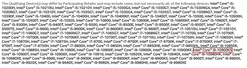 intel core i9 10900ks leaks