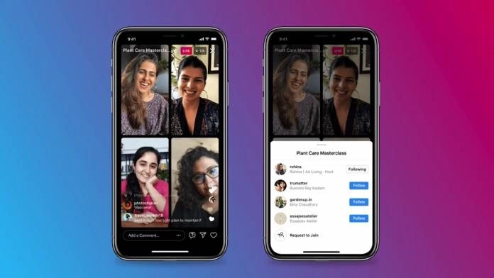 instagram video chat function