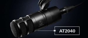 Audio-Technica AT2040 Hyper Cardioid Dynamic Podcast Microphone launched!