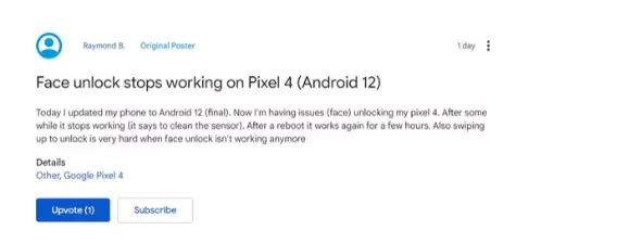 android 12 issues on pixel 4
