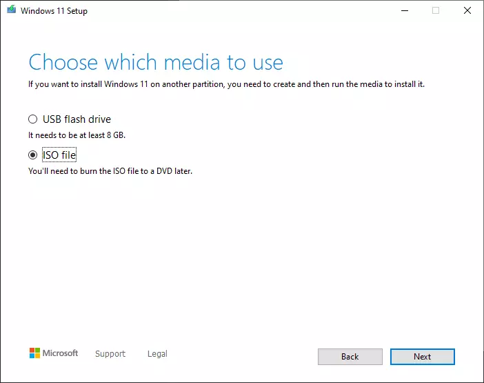 Windows media creation tool 3