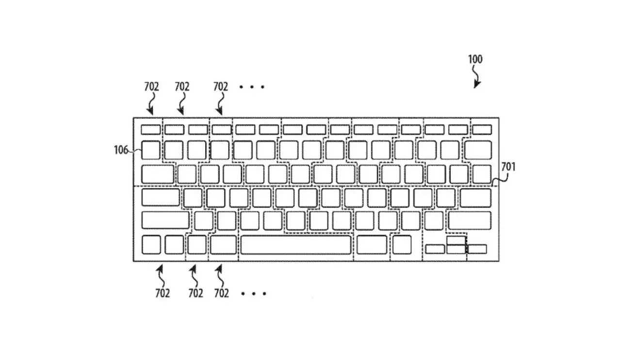 Apple's keyless keyboard patent