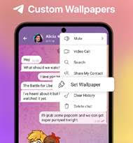 telegram custom wallpapers